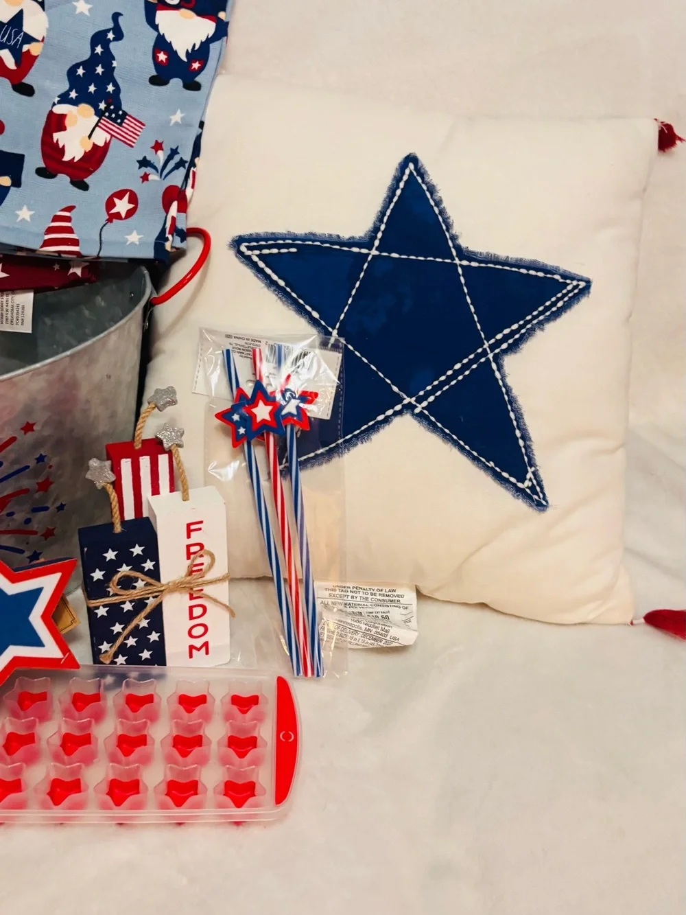 Fourth of July RED, WHITE, and BLUE Bundle All  NWT